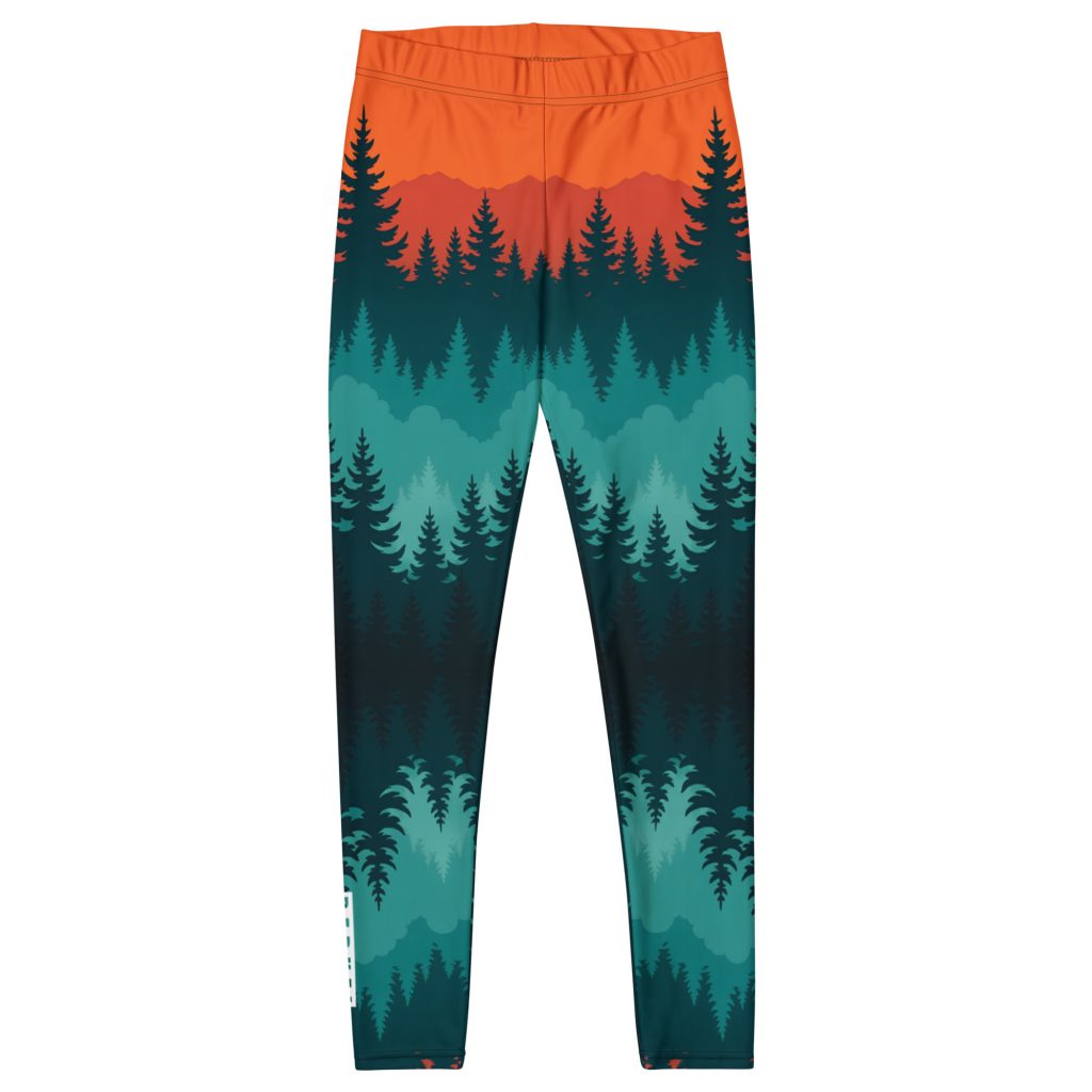 BERKEI Trail Leggings Taiga Sunset
